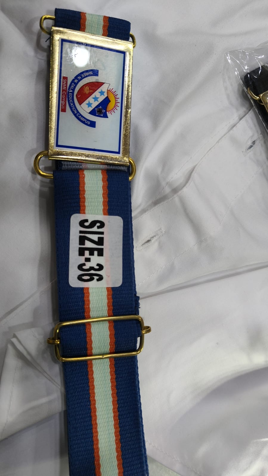 11 NAVY/ORANGE/WHITE PP NIVAR (SNME CAMPUS)