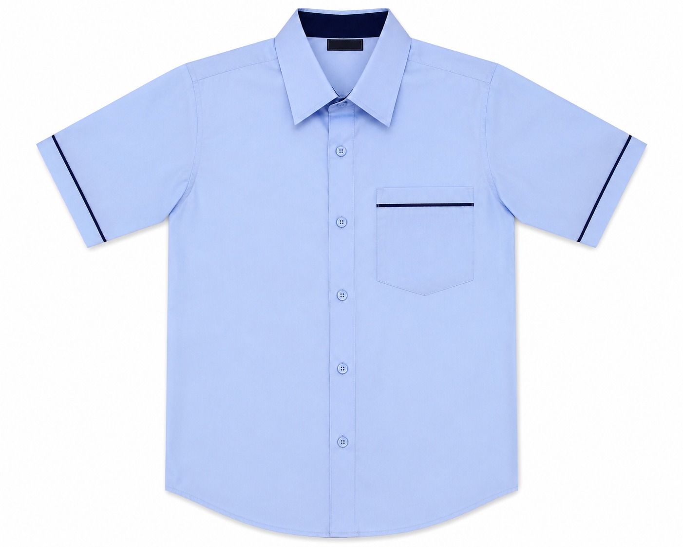 Light Blue School Uniform Shirt – Half Sleeve